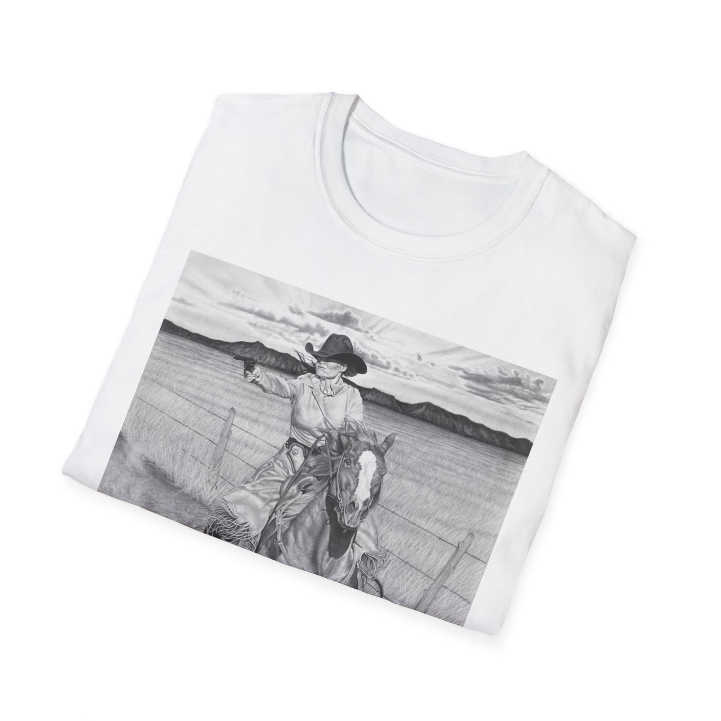 "Dangerous and Beautiful" Western Art T-Shirt