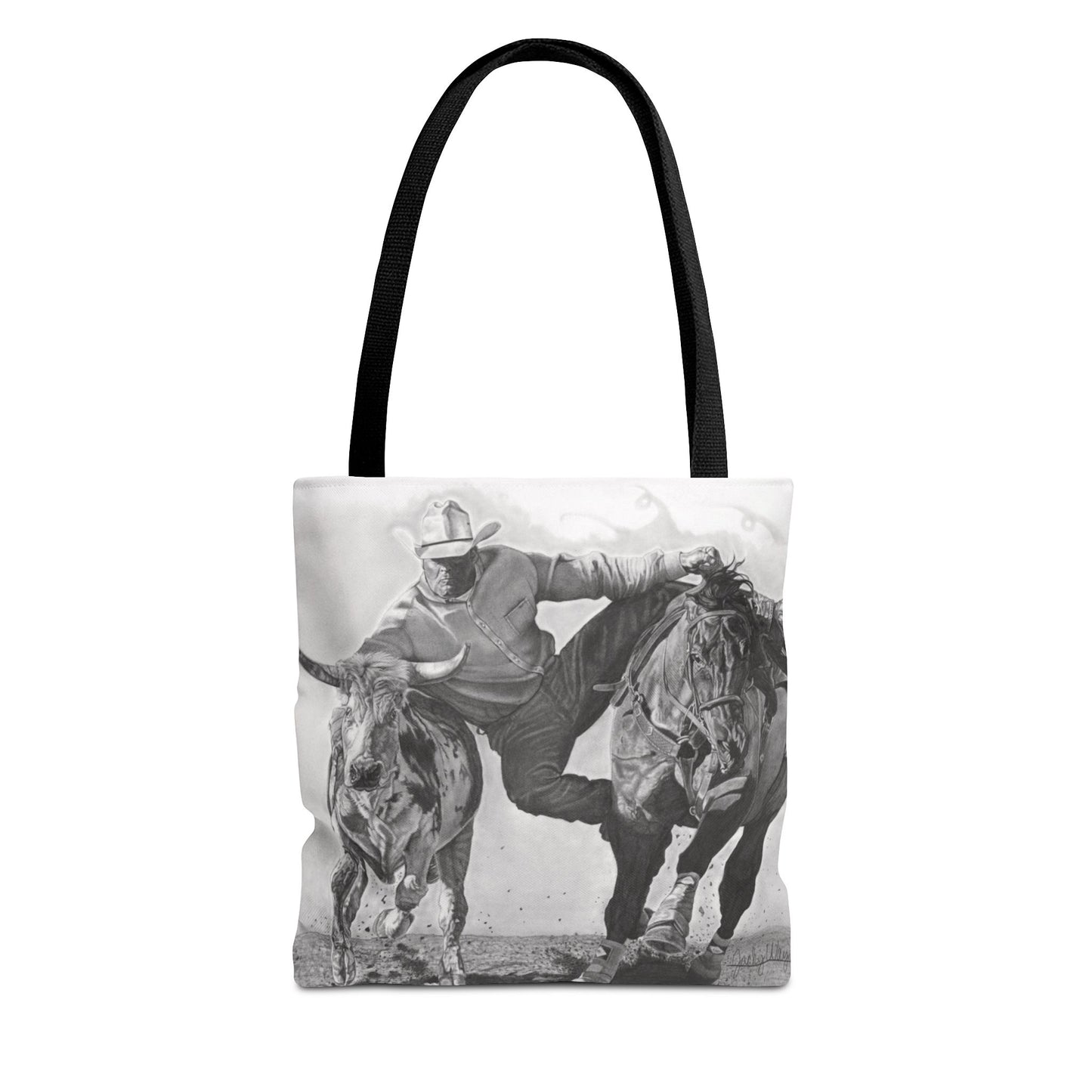 "Cowboy Life #1 " Tote Bag, Western Style Shopping Tote, Equestrian Gift, Farmhouse Decor, Horse Lover Accessory