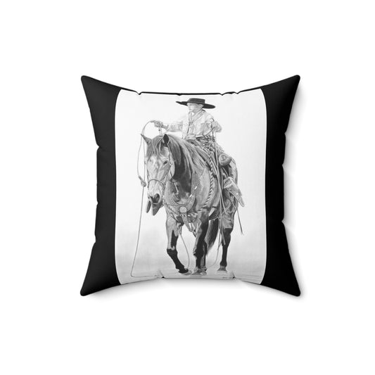 Decor Pillow, Western Home Accent, Farmhouse Throw Pillow, Gift for Horse Lovers, Country Style Cushion
