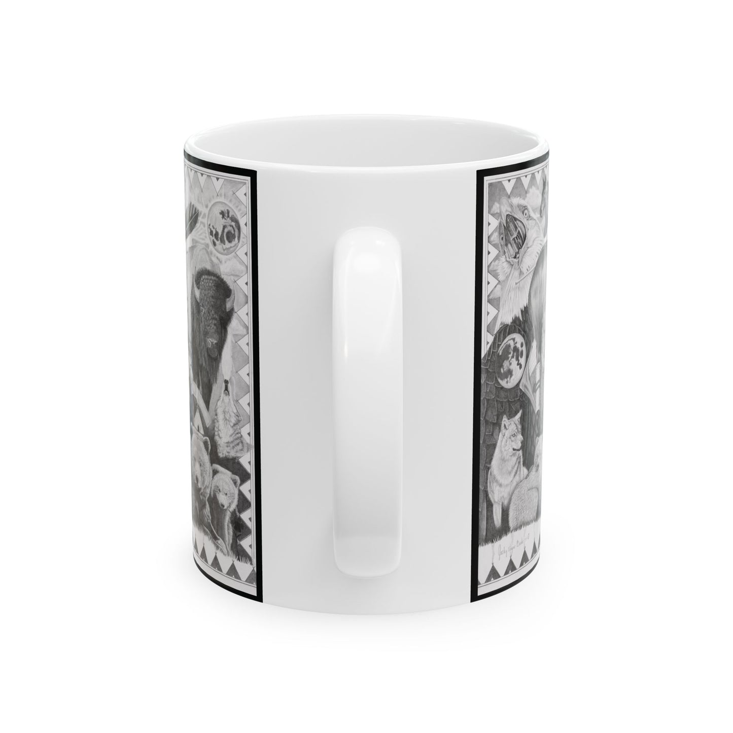 "Two Moon Apache Dream" Coffe Mug