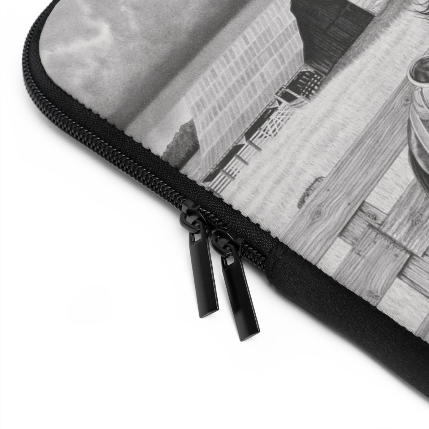 "The Gift Named Storm" Rustic Cowboy Laptop Sleeve, Western Cowpoke Case, Unique Gift for Ranch Lovers, Rodeo Accessories, Durable Tech Cover