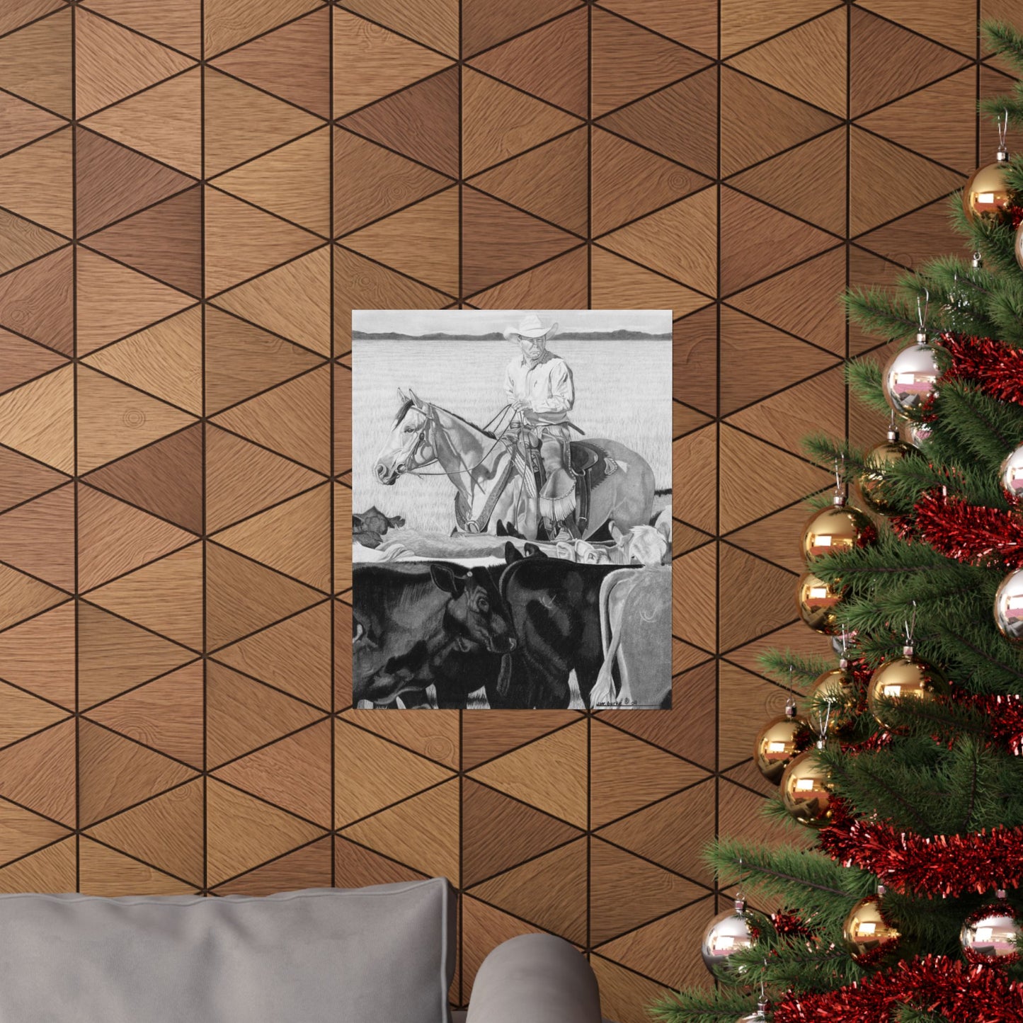 Posters, Western Wall Art, Rustic Home Decor, Gift for Horse Lovers, Farmhouse Wall Decor