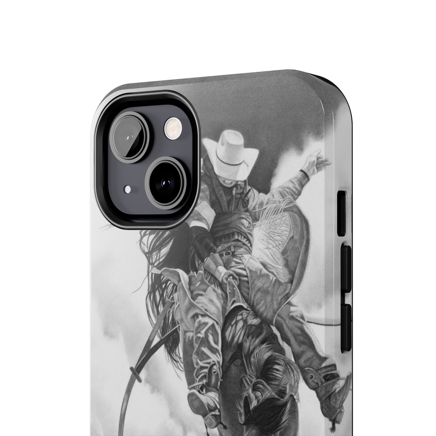 "Storn a Brewing" Western Rodeo Phone Cases, Cowboy Design, Tough Protection, Gift for Him, Ranch Decor, Durable Style