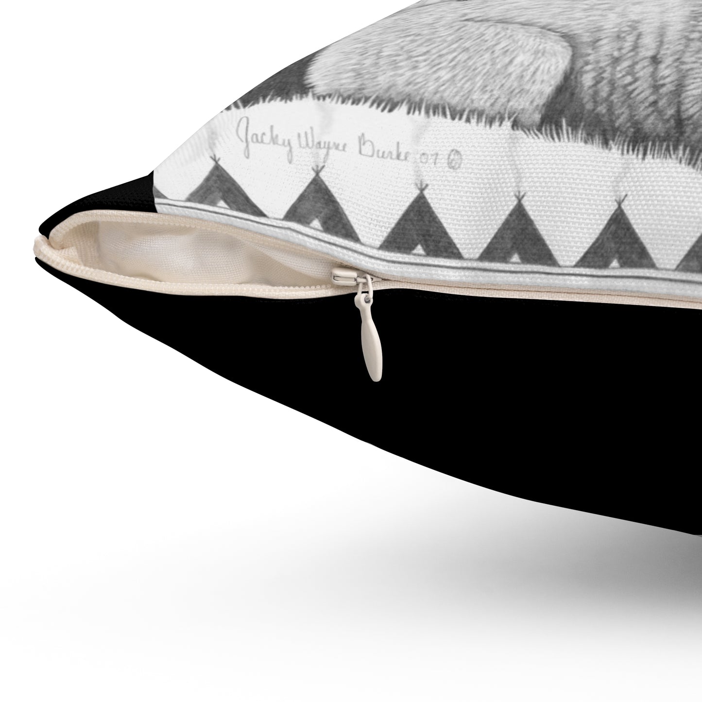 "Two Moon Apache Dream" Cowboy Decor Pillow, Western Home Accent, Farmhouse Throw Pillow, Gift for Horse Lovers, Country Style Cushion