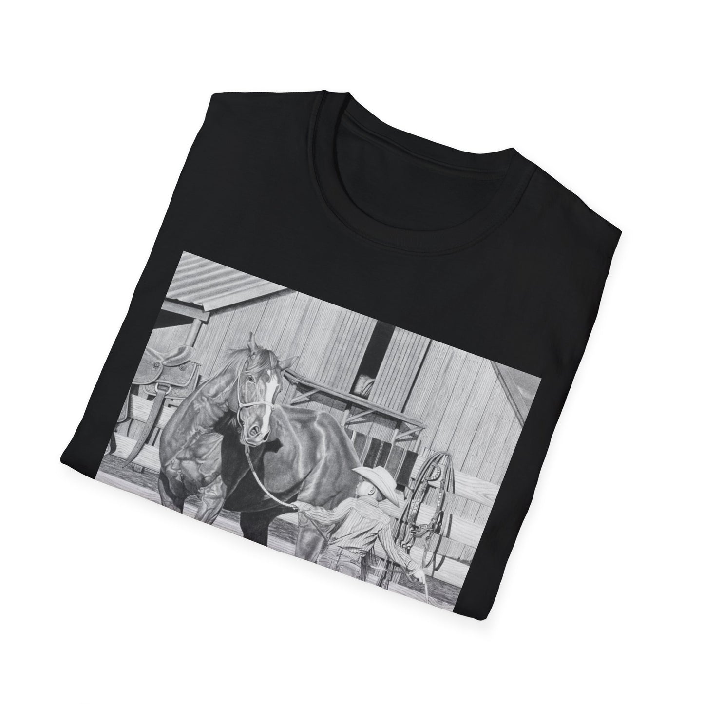 "Tall Task for a Little Cowboy" Western Style T-Shirt
