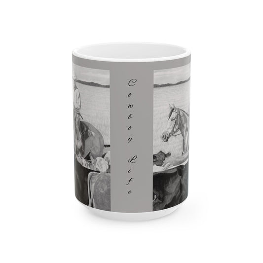 Coffee Mug, western art
