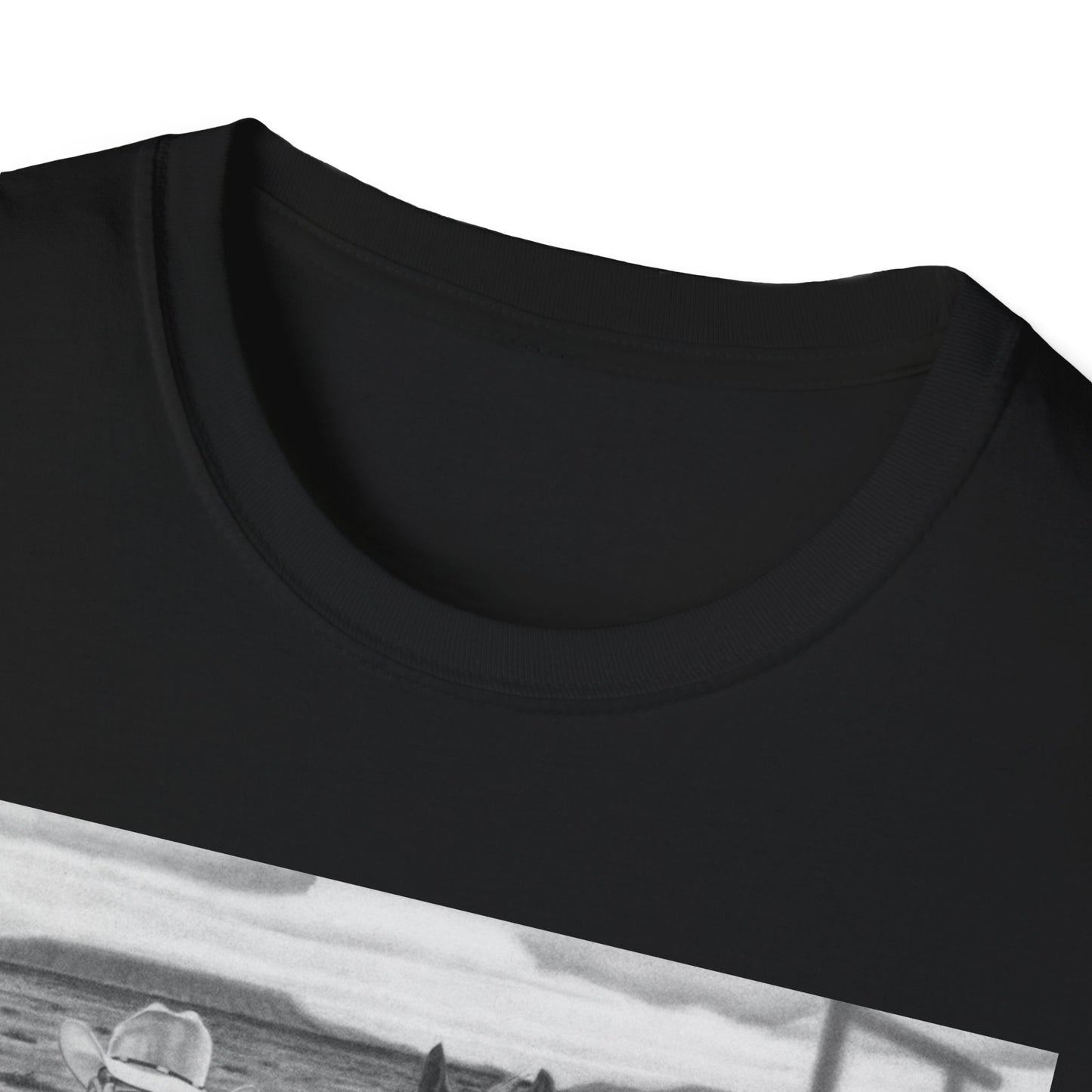 "Stone Cold Throw" Western Art T-Shirt