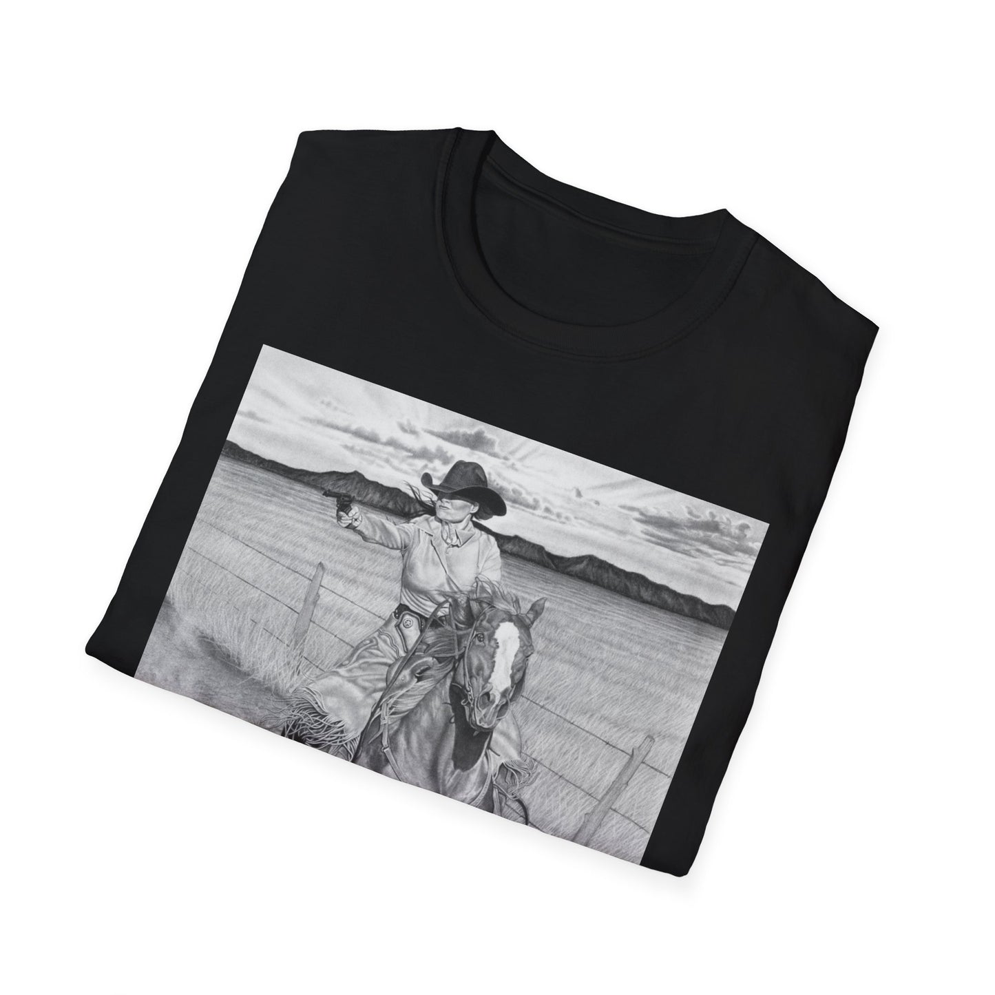 "Dangerous and Beautiful" Western Art T-Shirt