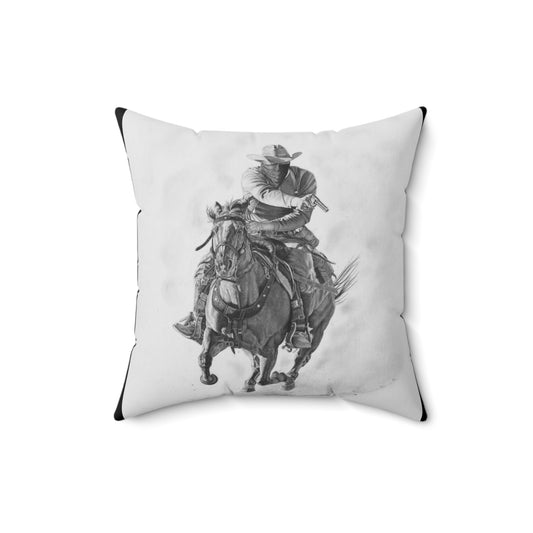 "Bandit" Western Art Pillow