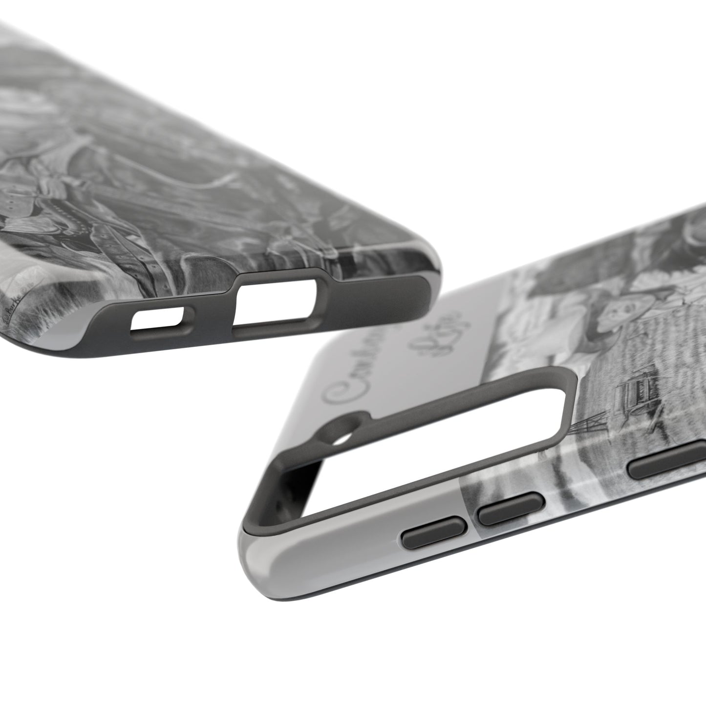 "The Real Billy The Kid" Western Rodeo Phone Cases, Cowboy Design, Tough Protection, Gift for Him, Ranch Decor, Durable Style