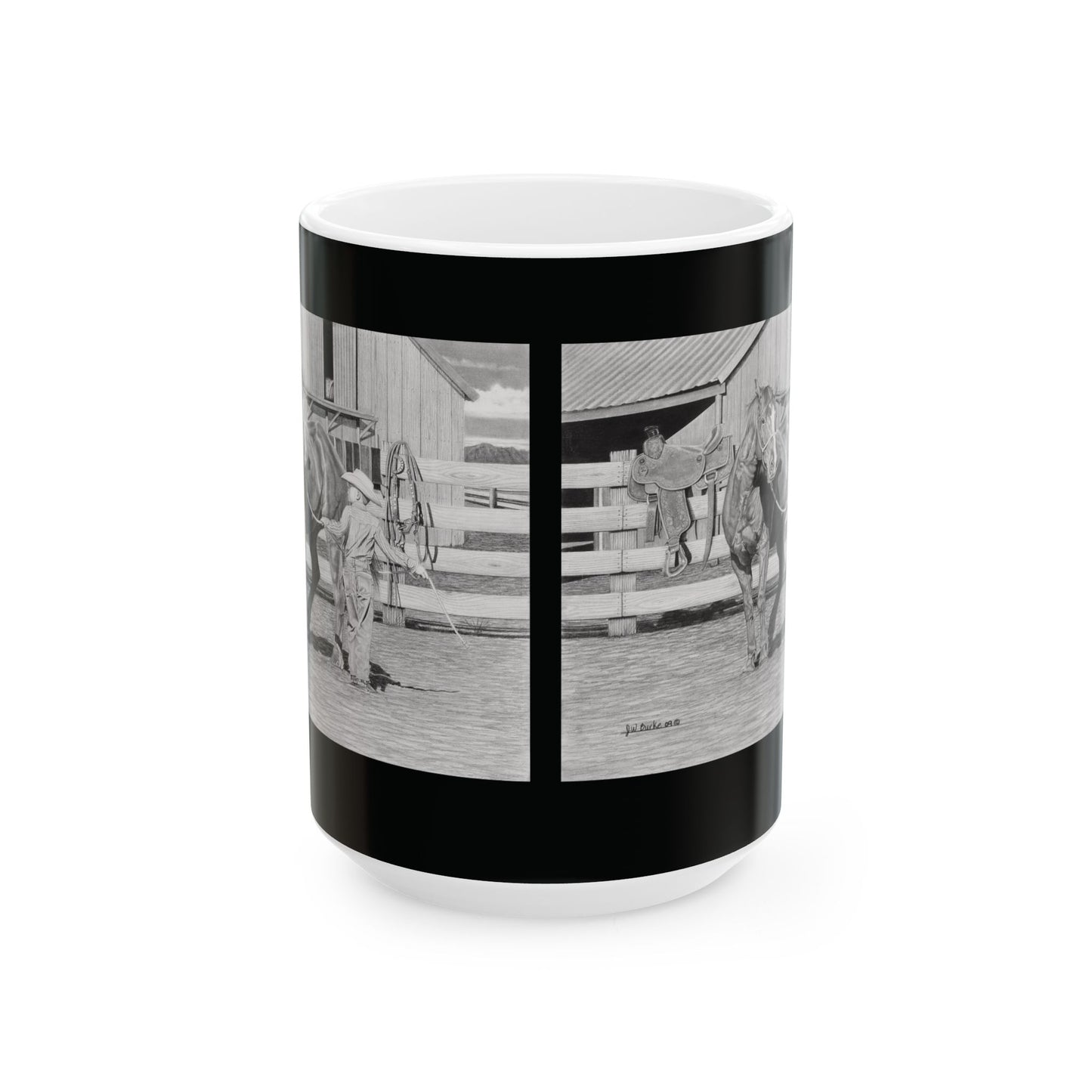 "Tall Task fot a Little Cowboy" Coffe Mug
