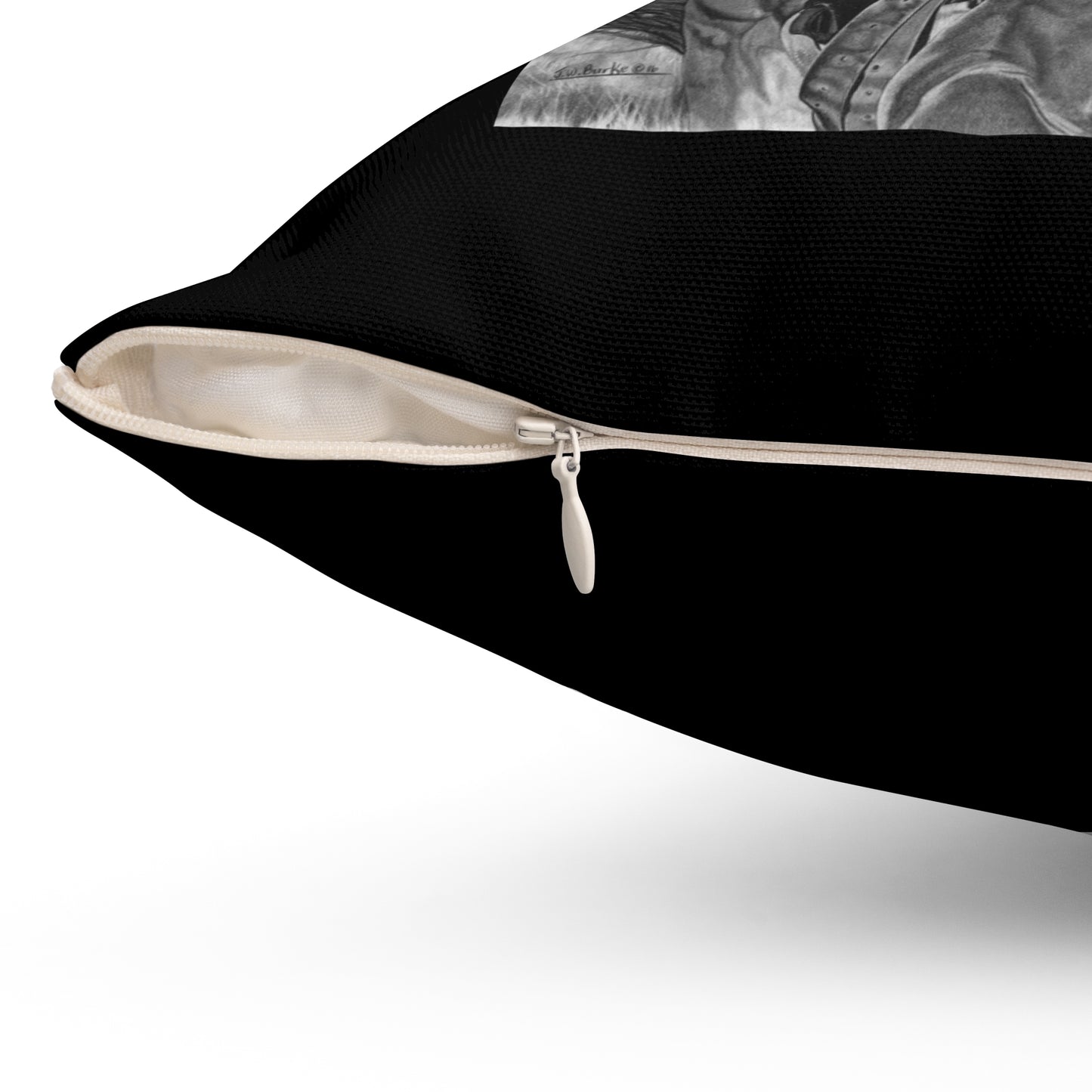 "The Real Billy The Kid" Western Art Square Pillow