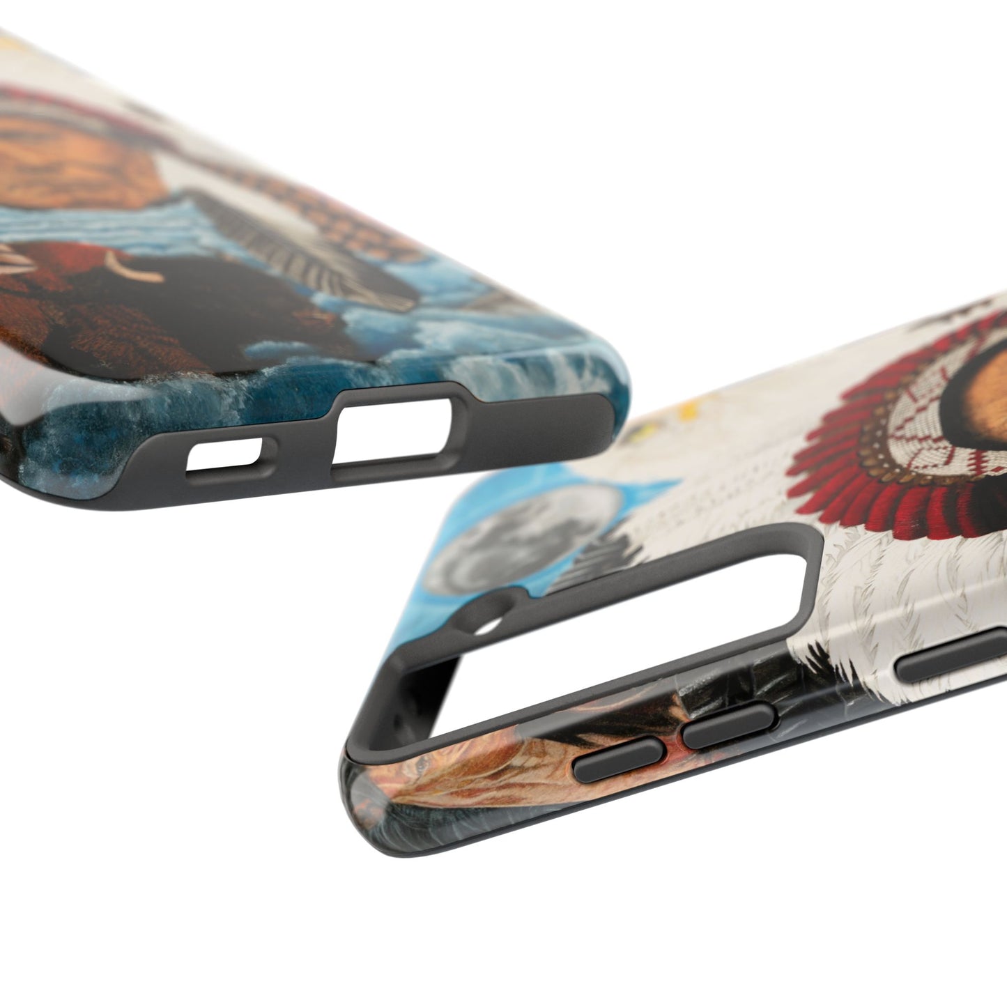 "Dream of Chief Joseph" Western Rodeo Phone Cases, Cowboy Design, Tough Protection, Gift for Him, Ranch Decor, Durable Style