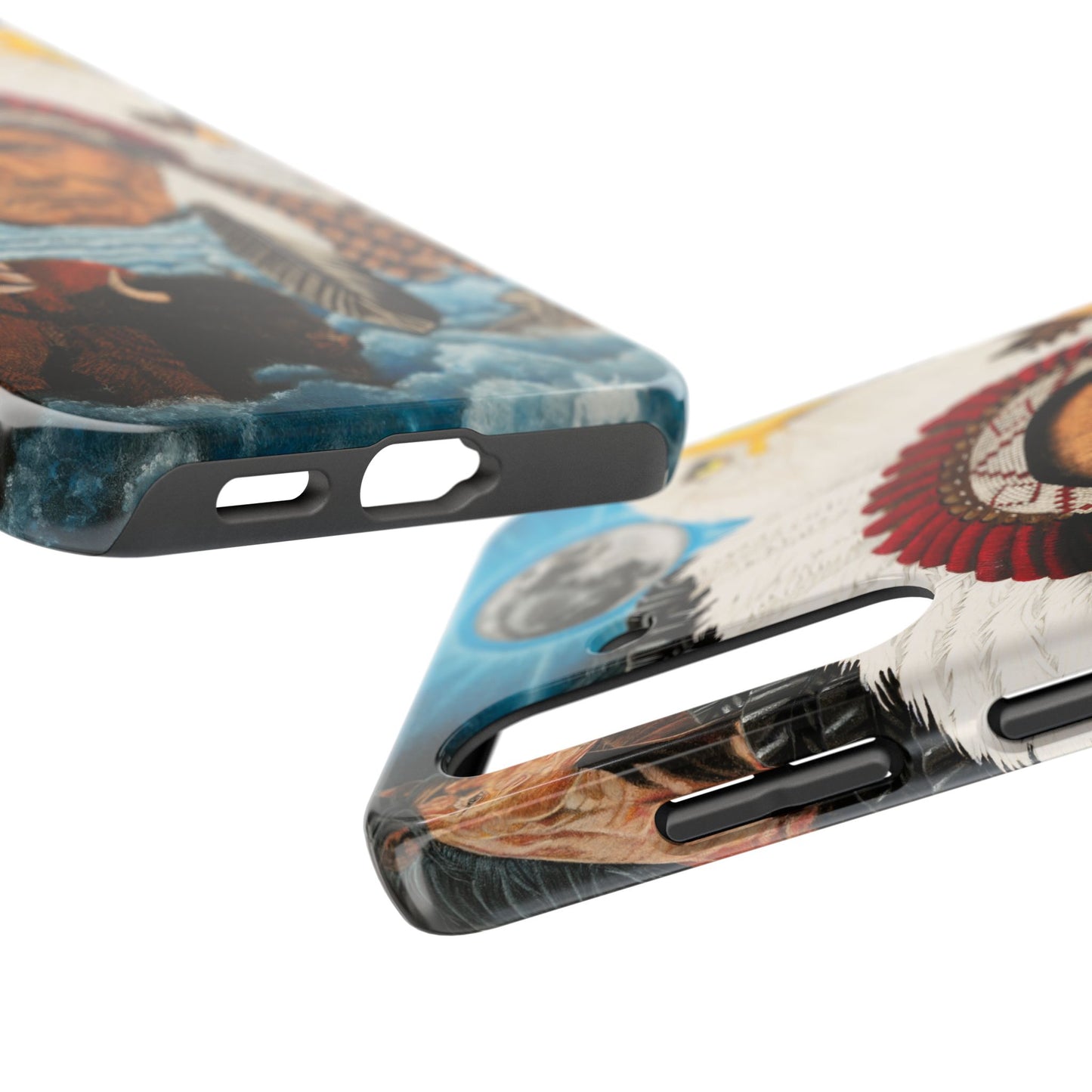 "Dream of Chief Joseph" Western Rodeo Phone Cases, Cowboy Design, Tough Protection, Gift for Him, Ranch Decor, Durable Style