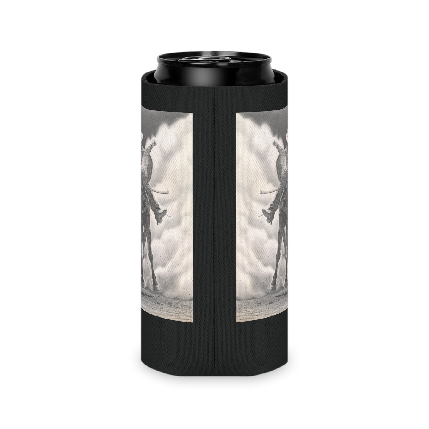 Can Cooler, Western Beverage Sleeve, Outdoor Party Gear, Country-Themed Drink Holder, Ideal for BBQs & Tailgates