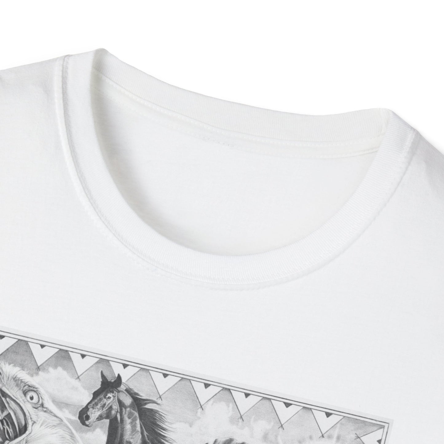 "Two Moon Apache Dream" Western Style T-Shirt