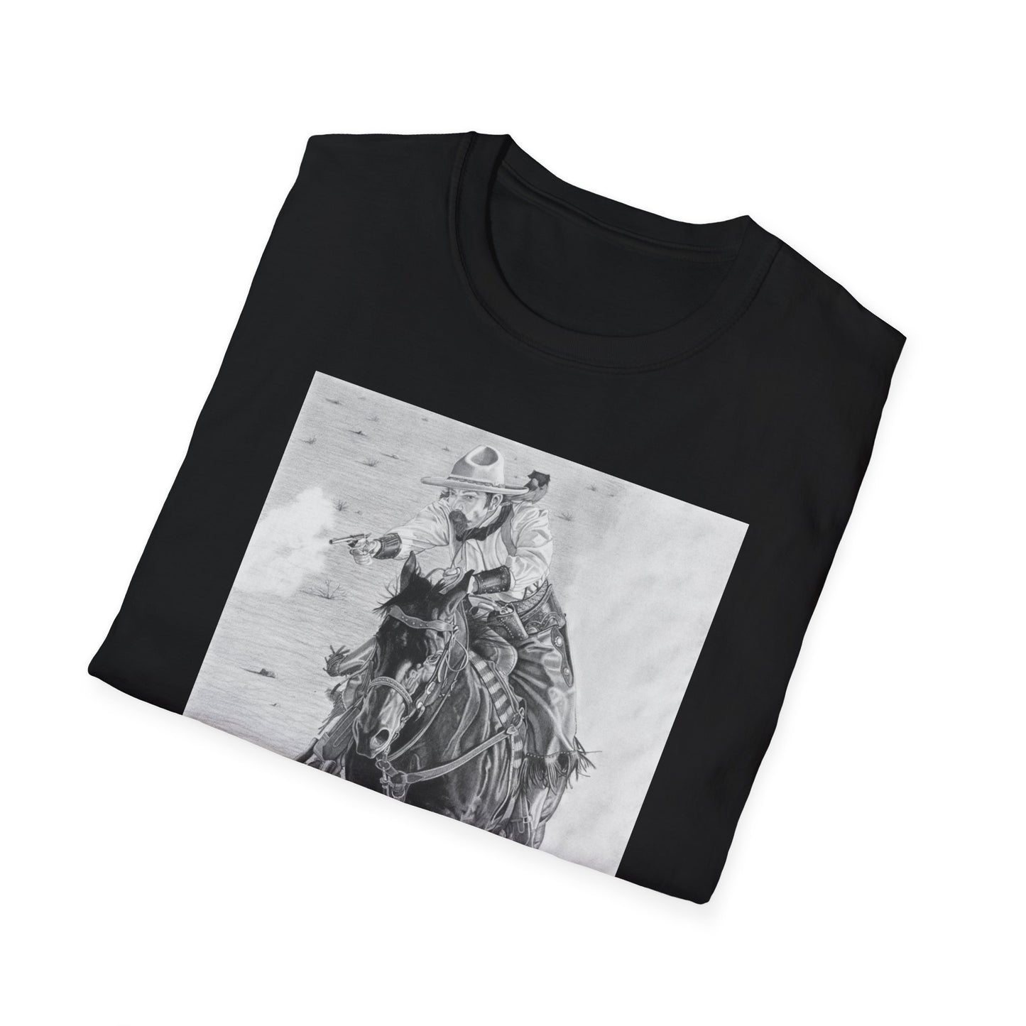 "Wild Bill Rides Again" Western T-Shirt