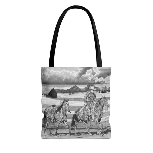 Western Art Tote Bag
