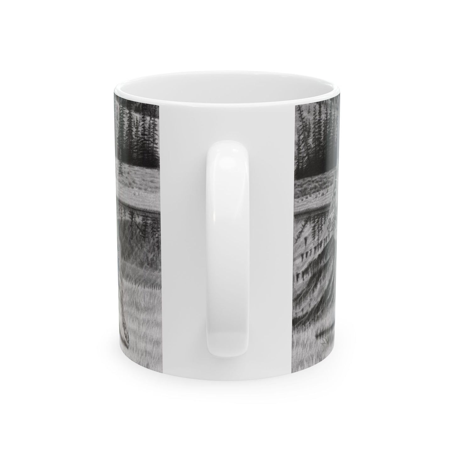 "Still Day on The Trail" coffe mug