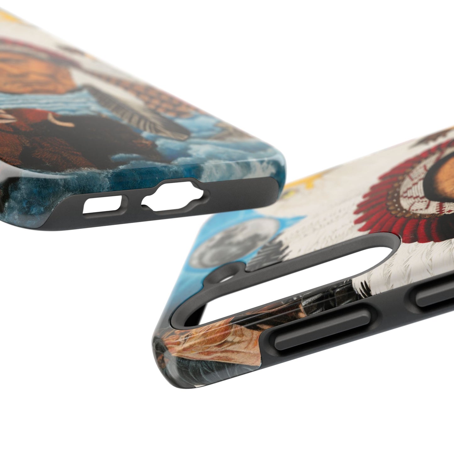 "Dream of Chief Joseph" Western Rodeo Phone Cases, Cowboy Design, Tough Protection, Gift for Him, Ranch Decor, Durable Style