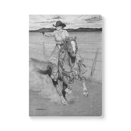 "Dangerous and Beautiful" Native American Wildlife Softcover Journal, Notebook for Writing, Artistic Gift, Travel Journal, Eco-Friendly Stationery, Unique Artwork