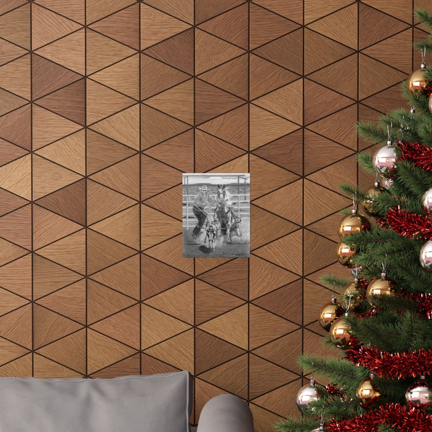"Stone Cold Throw" Matte Vertical Posters