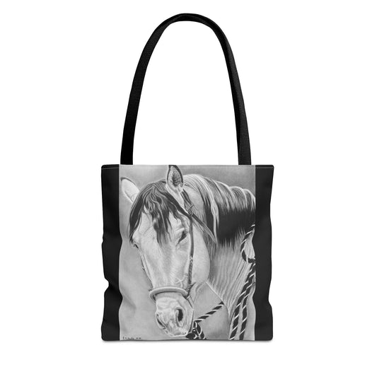 Tote Bag, Western Style Shopping Tote, Equestrian Gift, Farmhouse Decor, Horse Lover Accessory