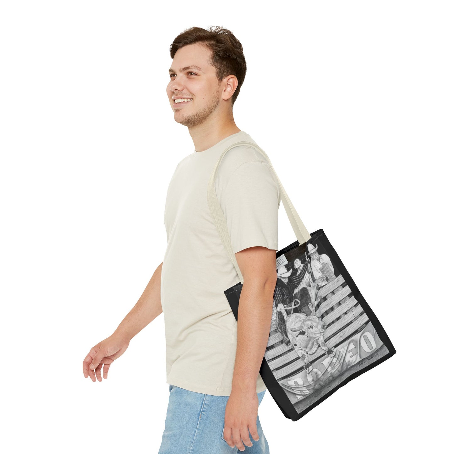 "Serious Fun" Tote Bag, Western Style Shopping Tote, Equestrian Gift, Farmhouse Decor, Horse Lover Accessory