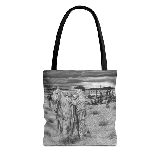 Western Art Tote Bag