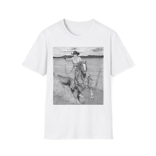"Dangerous and Beautiful" Western Art T-Shirt