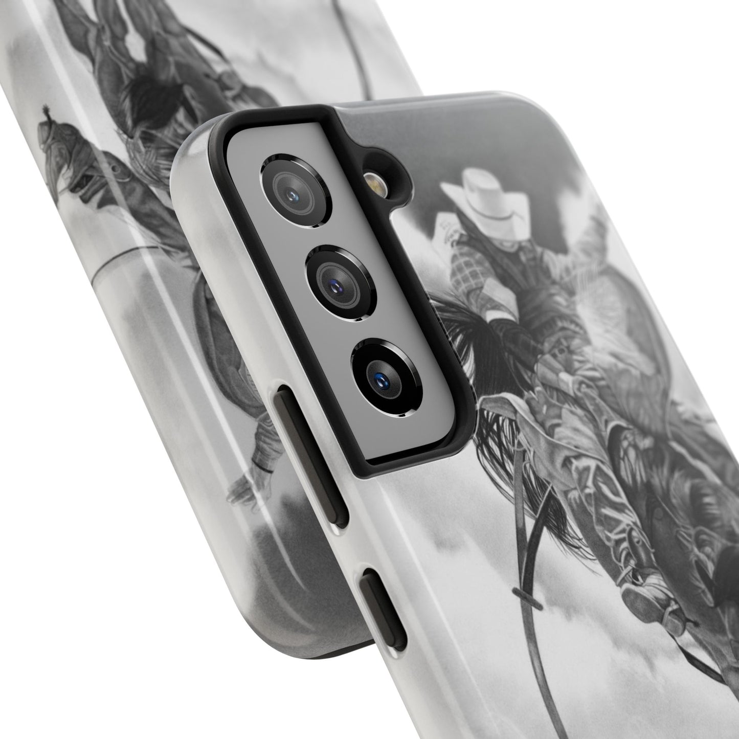 "Storn a Brewing" Western Rodeo Phone Cases, Cowboy Design, Tough Protection, Gift for Him, Ranch Decor, Durable Style