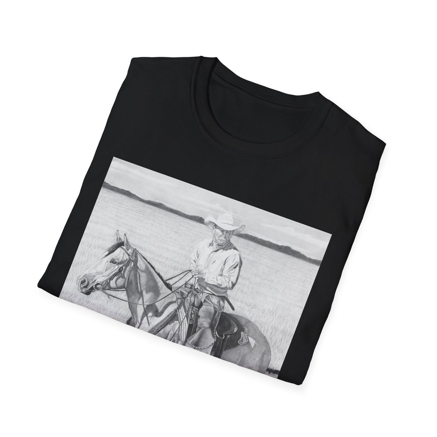 Western Unisex T-Shirt - "Hot Day on the Job" Design