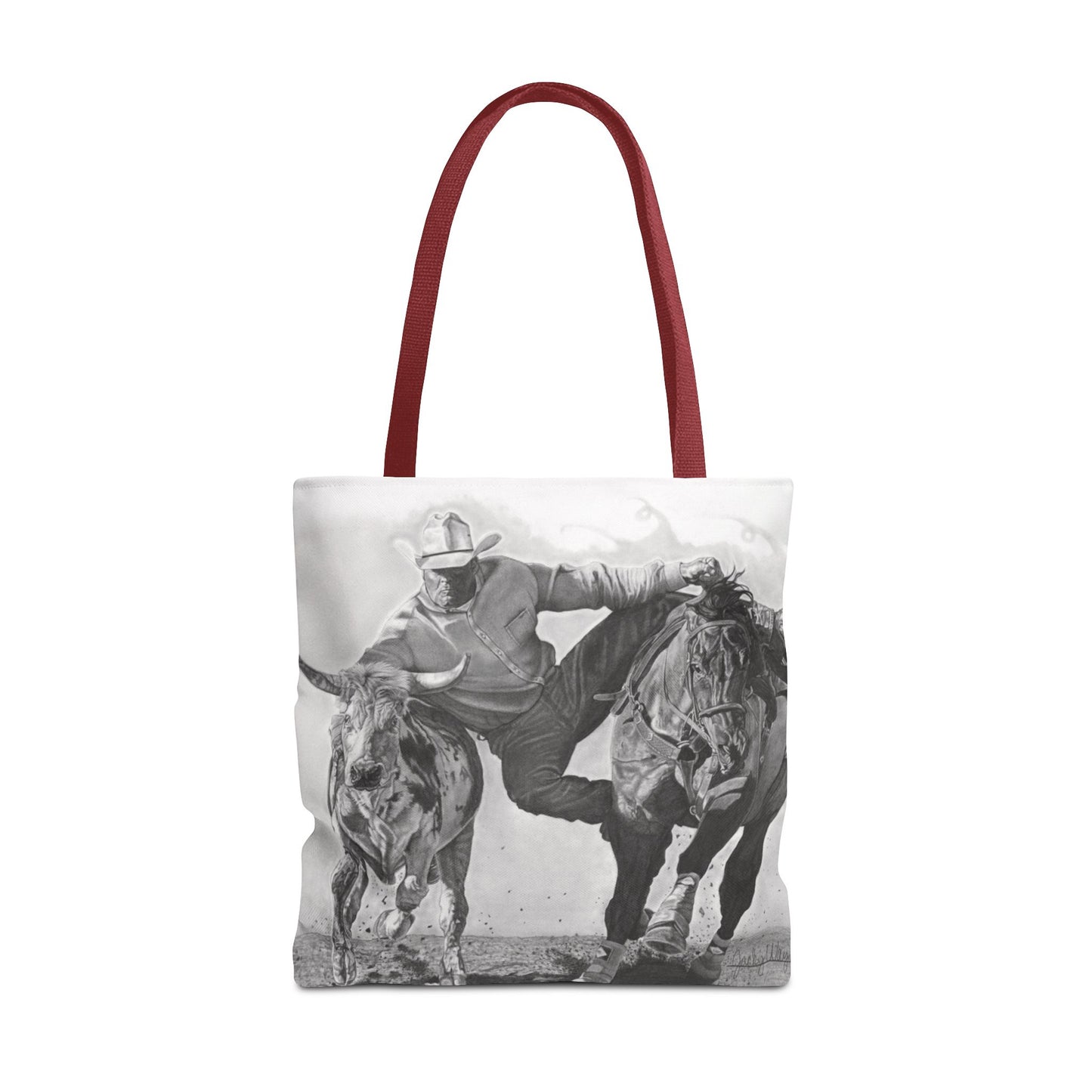 "Cowboy Life #1 " Tote Bag, Western Style Shopping Tote, Equestrian Gift, Farmhouse Decor, Horse Lover Accessory