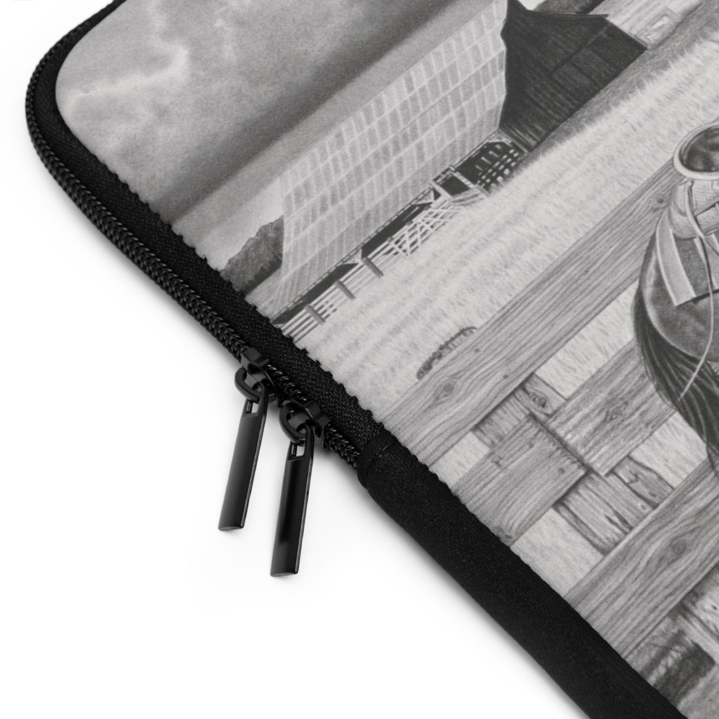"The Gift Named Storm" Rustic Cowboy Laptop Sleeve, Western Cowpoke Case, Unique Gift for Ranch Lovers, Rodeo Accessories, Durable Tech Cover