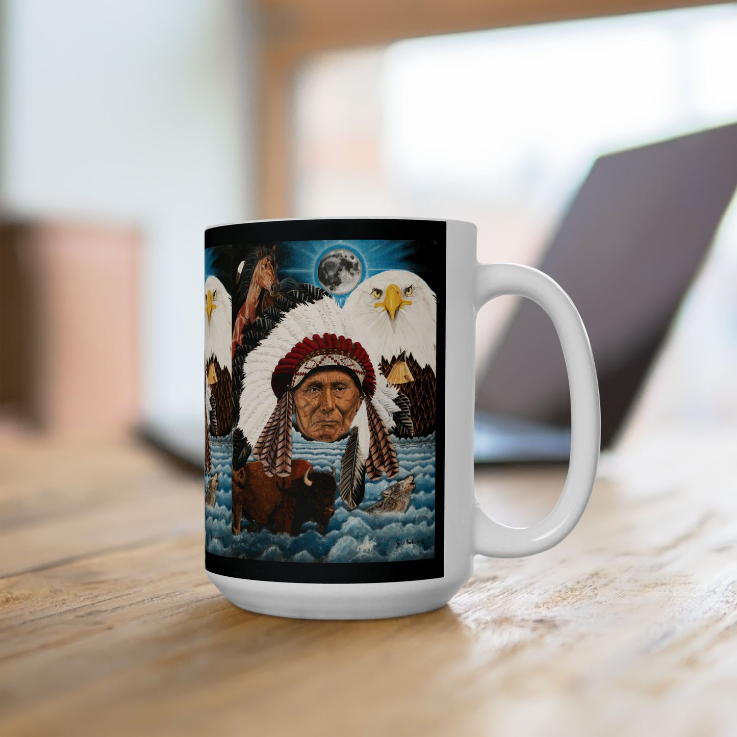 Coffee Mug, western style
