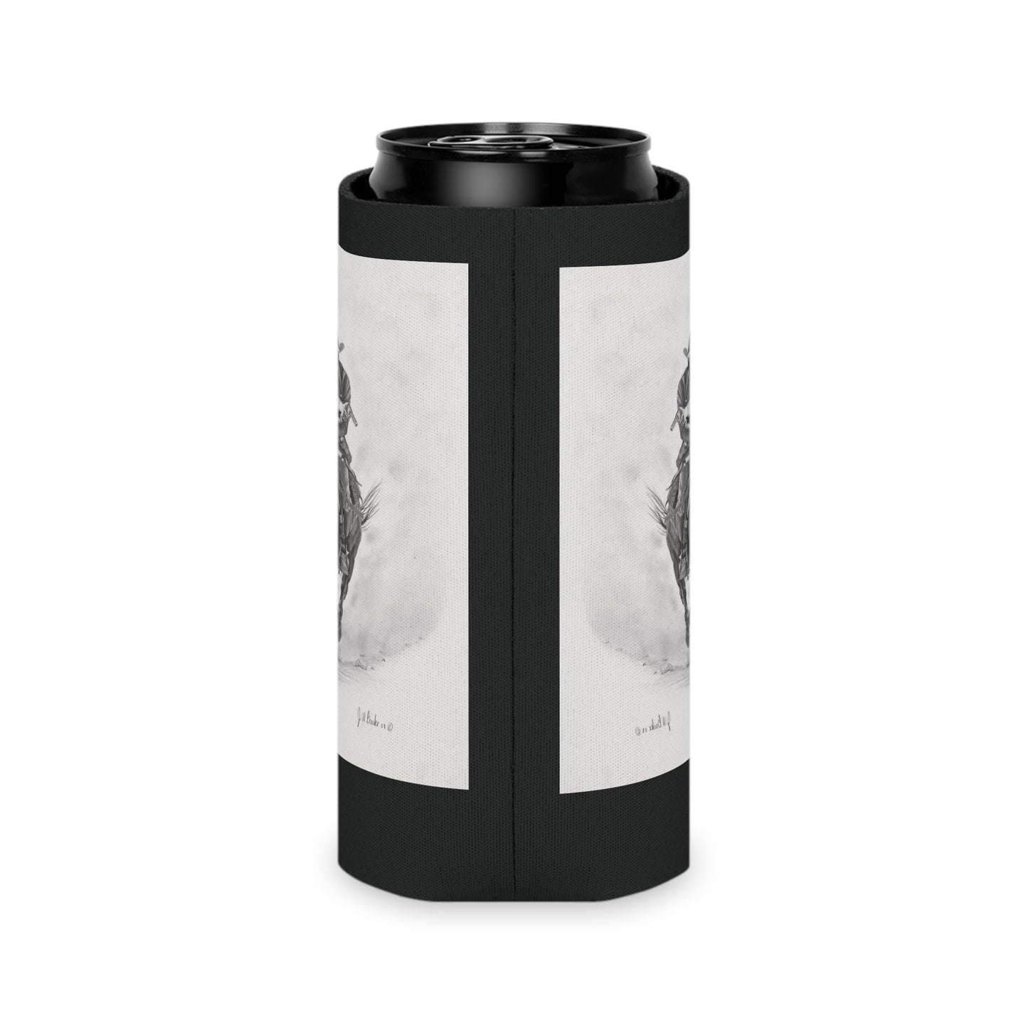 Can Cooler, Western Beverage Sleeve, Outdoor Party Gear, Country-Themed Drink Holder, Ideal for BBQs & Tailgates