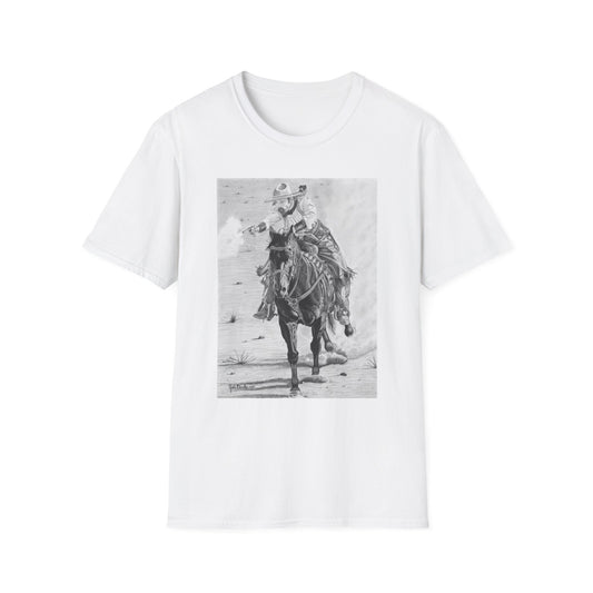 "Wild Bill Rides Again" Western T-Shirt