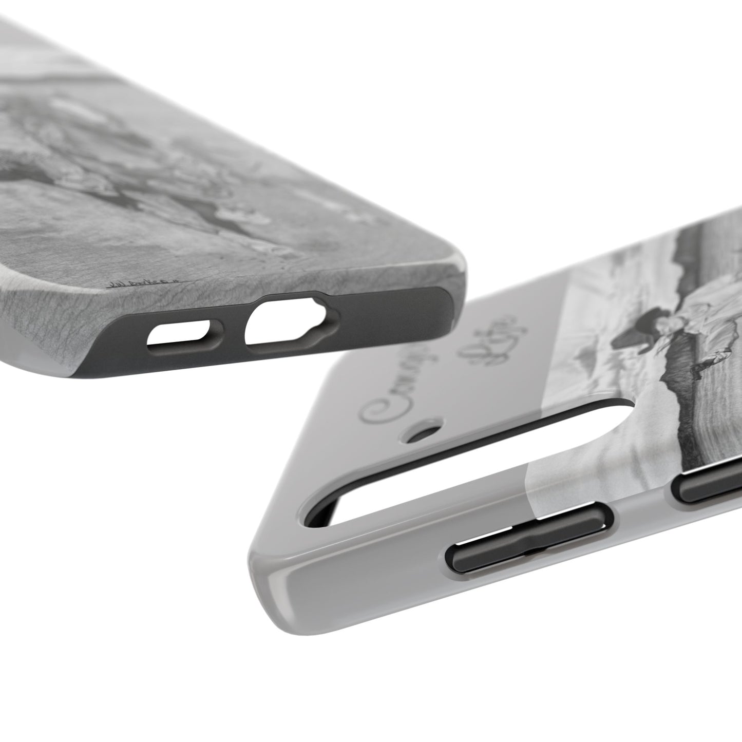 "Dangerous and Beautiful" Western Rodeo Phone Cases, Cowboy Design, Tough Protection, Gift for Him, Ranch Decor, Durable Style