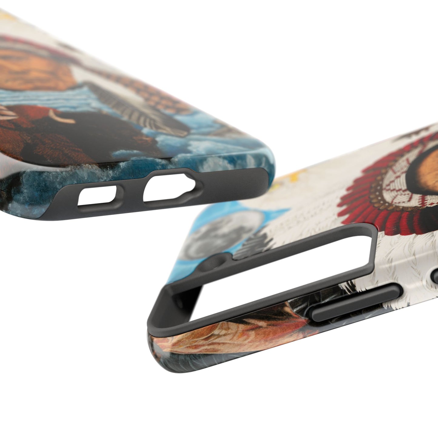 "Dream of Chief Joseph" Western Rodeo Phone Cases, Cowboy Design, Tough Protection, Gift for Him, Ranch Decor, Durable Style