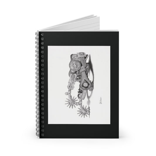 "Spurs" Western Art Spiral Notebook