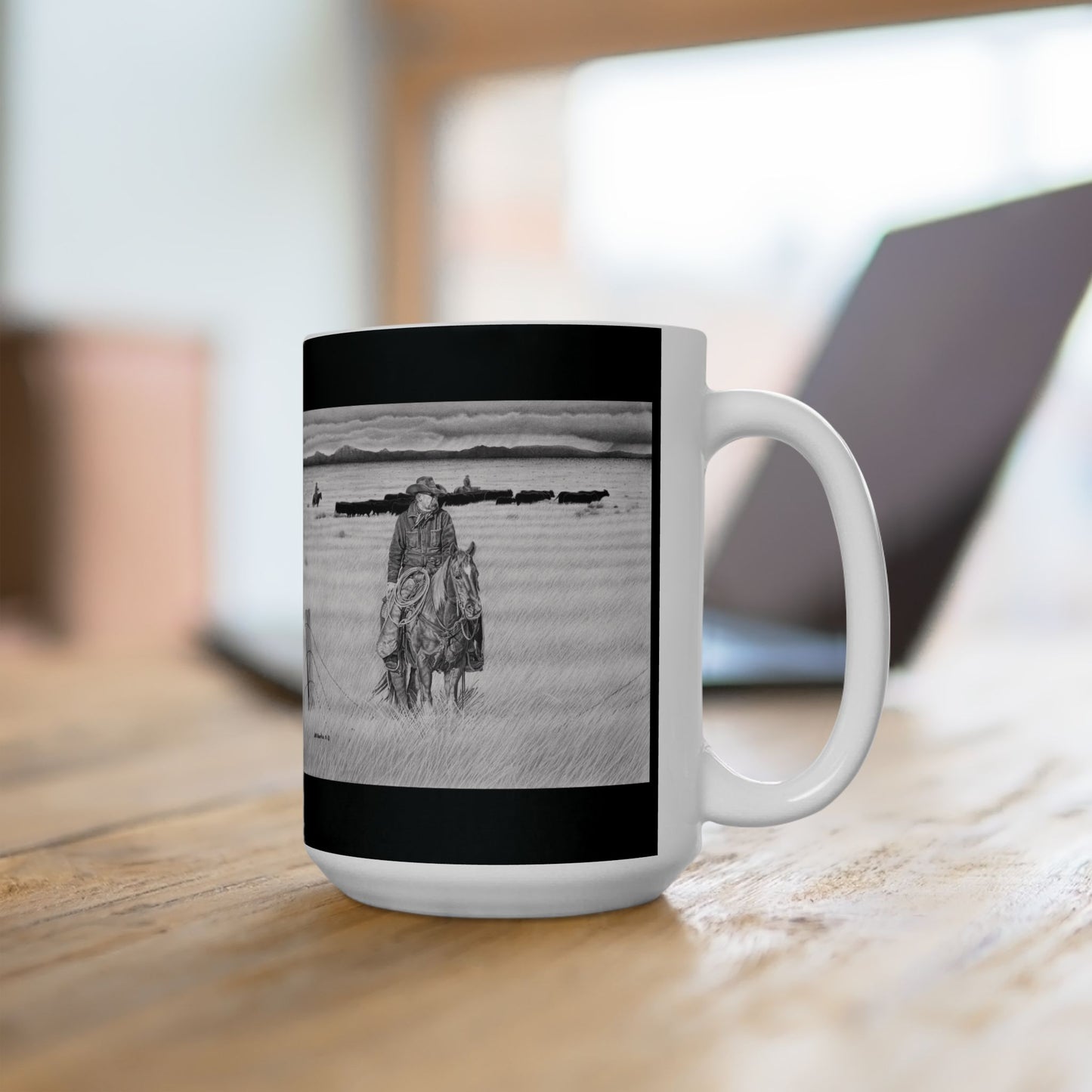 Coffee Mug, western style
