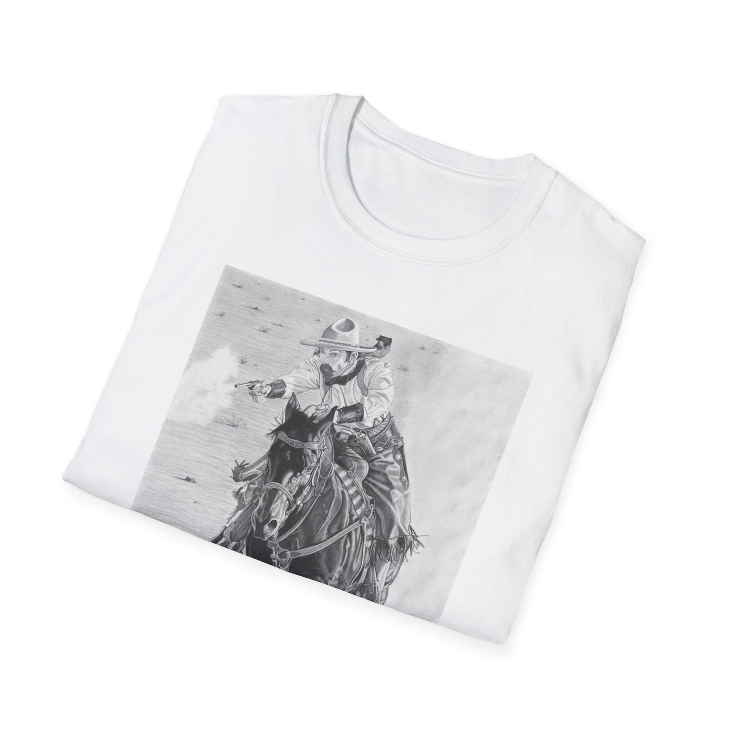 "Wild Bill Rides Again" Western T-Shirt