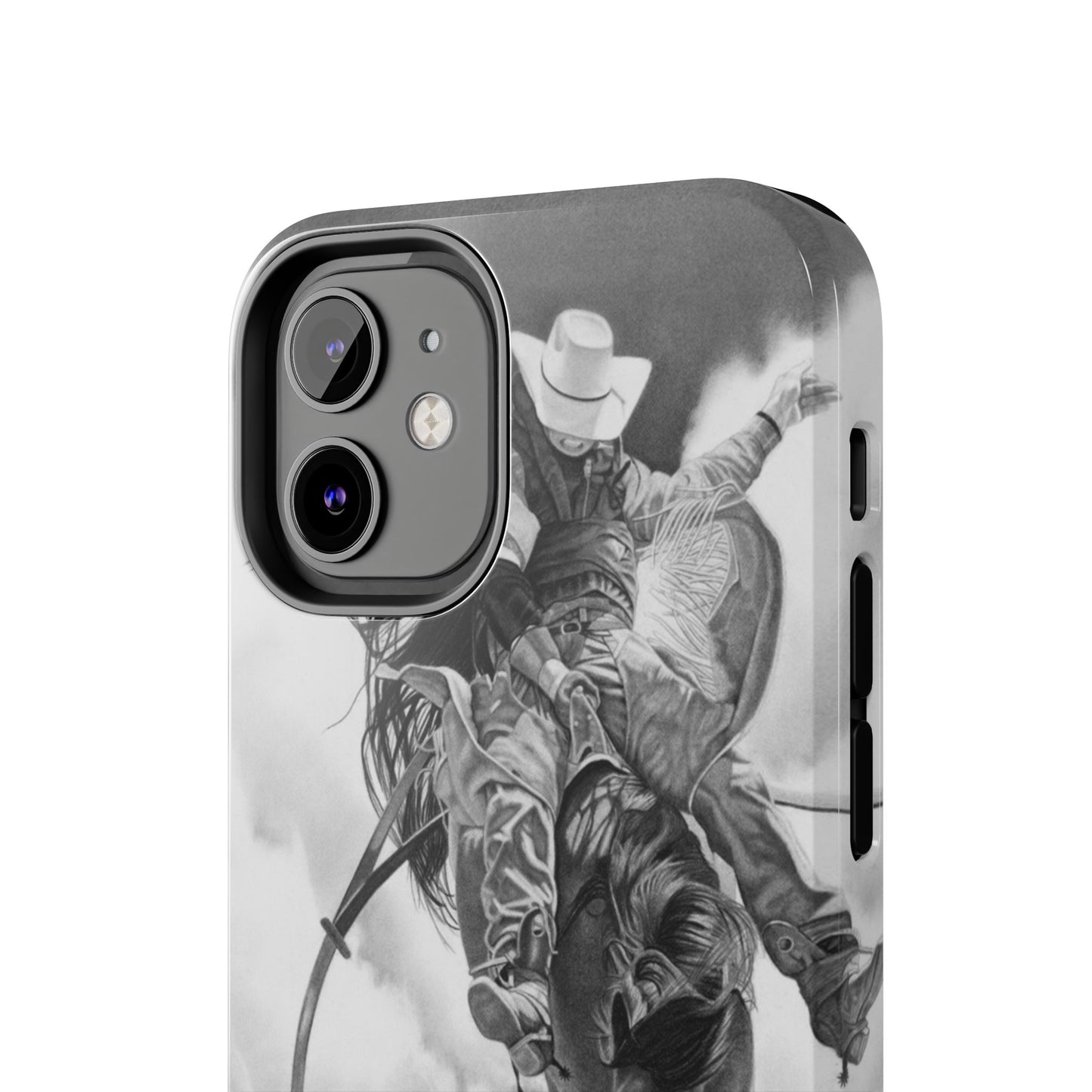 "Storn a Brewing" Western Rodeo Phone Cases, Cowboy Design, Tough Protection, Gift for Him, Ranch Decor, Durable Style