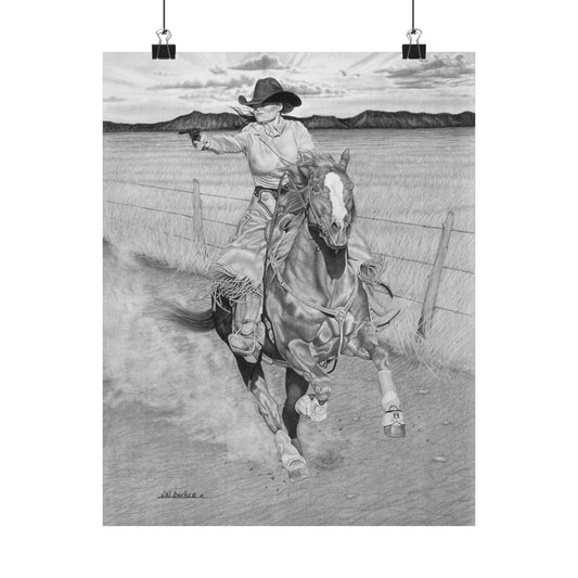 "Dangerous and Beautiful " Matte Vertical Posters