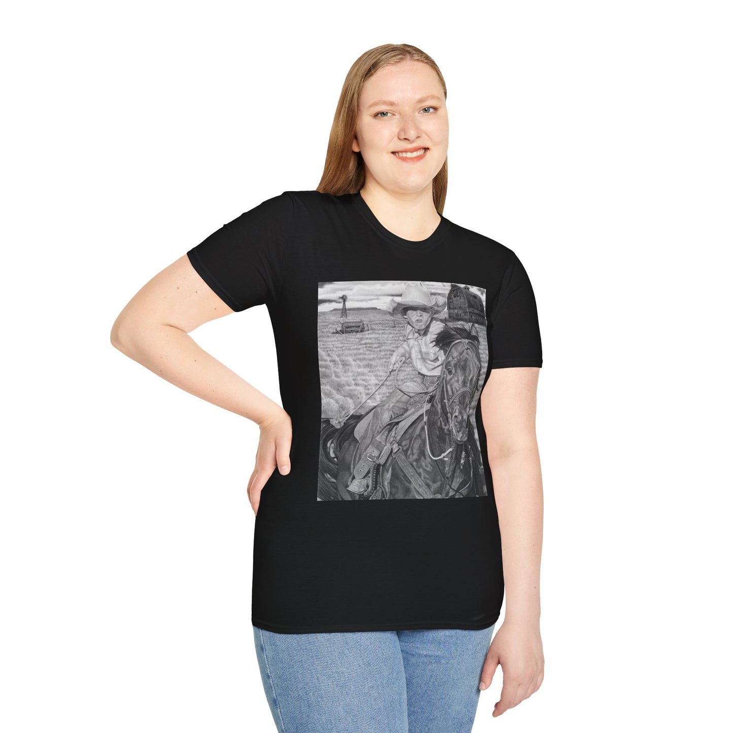 "The Real Billy the Kid " Western Art T-Shirt
