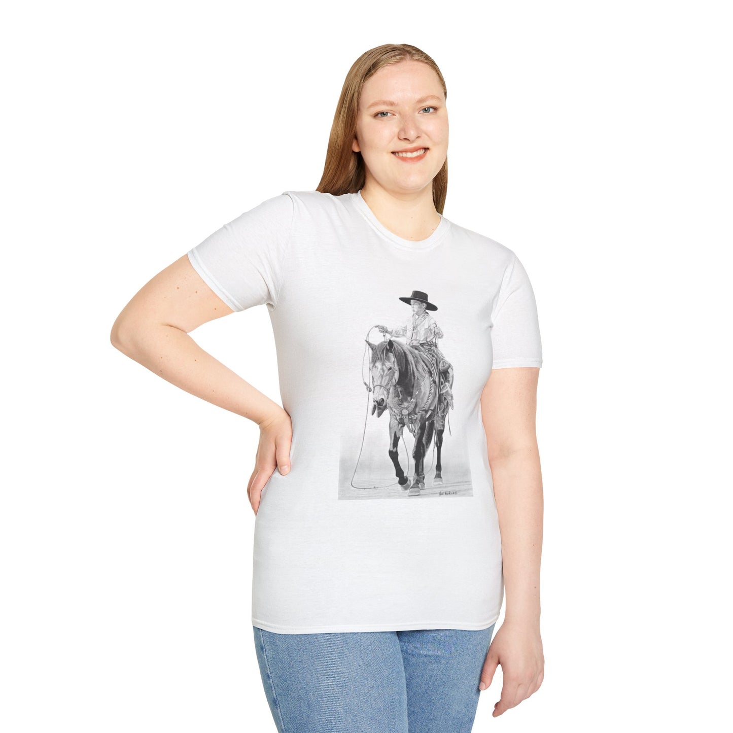 "Young Cowboy" Western Style Unisex T-Shirt