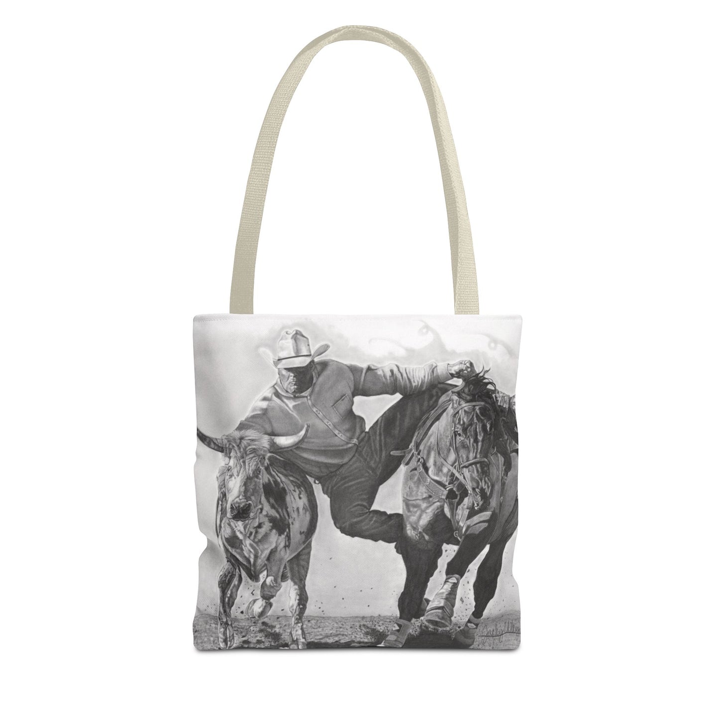 "Cowboy Life #1 " Tote Bag, Western Style Shopping Tote, Equestrian Gift, Farmhouse Decor, Horse Lover Accessory