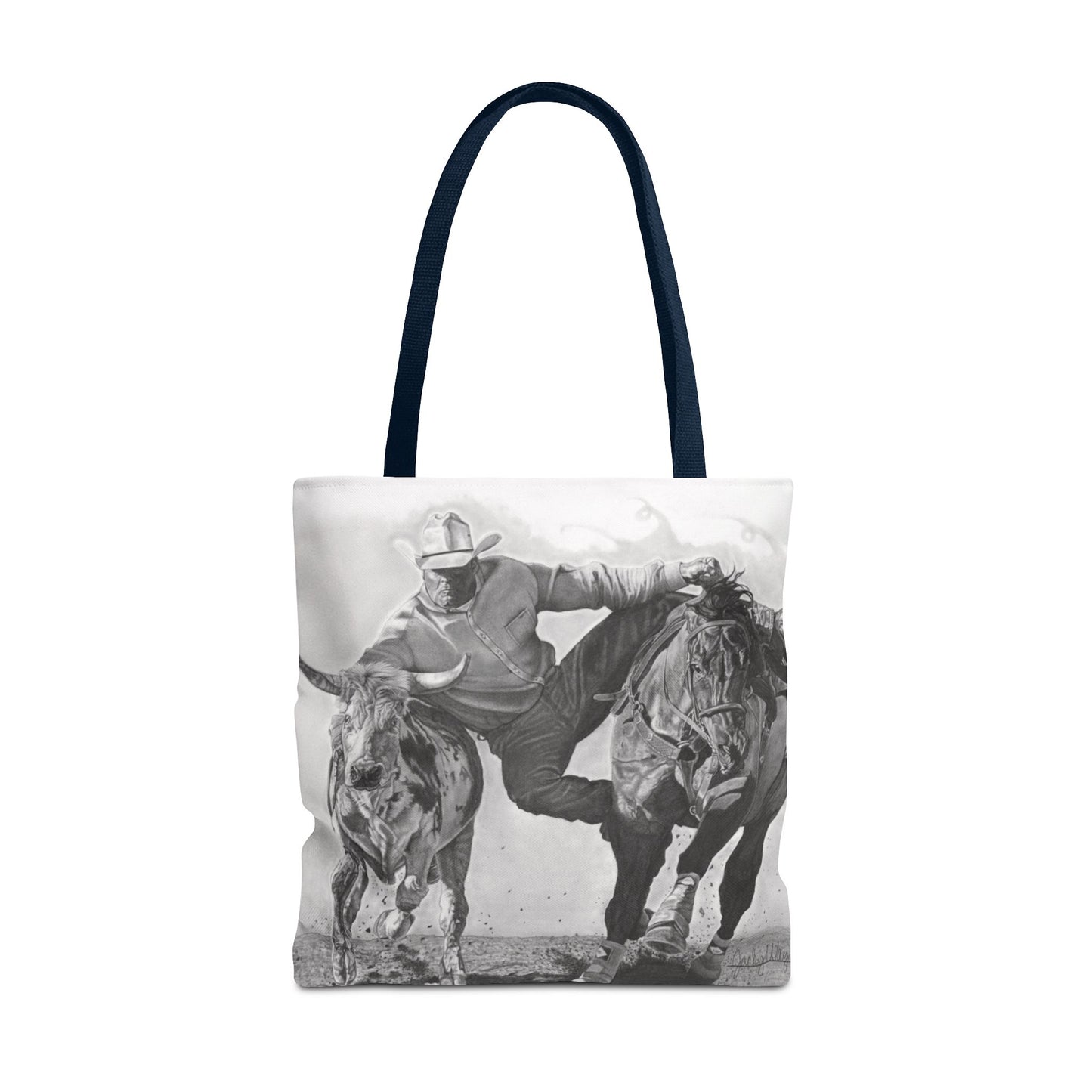 "Cowboy Life #1 " Tote Bag, Western Style Shopping Tote, Equestrian Gift, Farmhouse Decor, Horse Lover Accessory