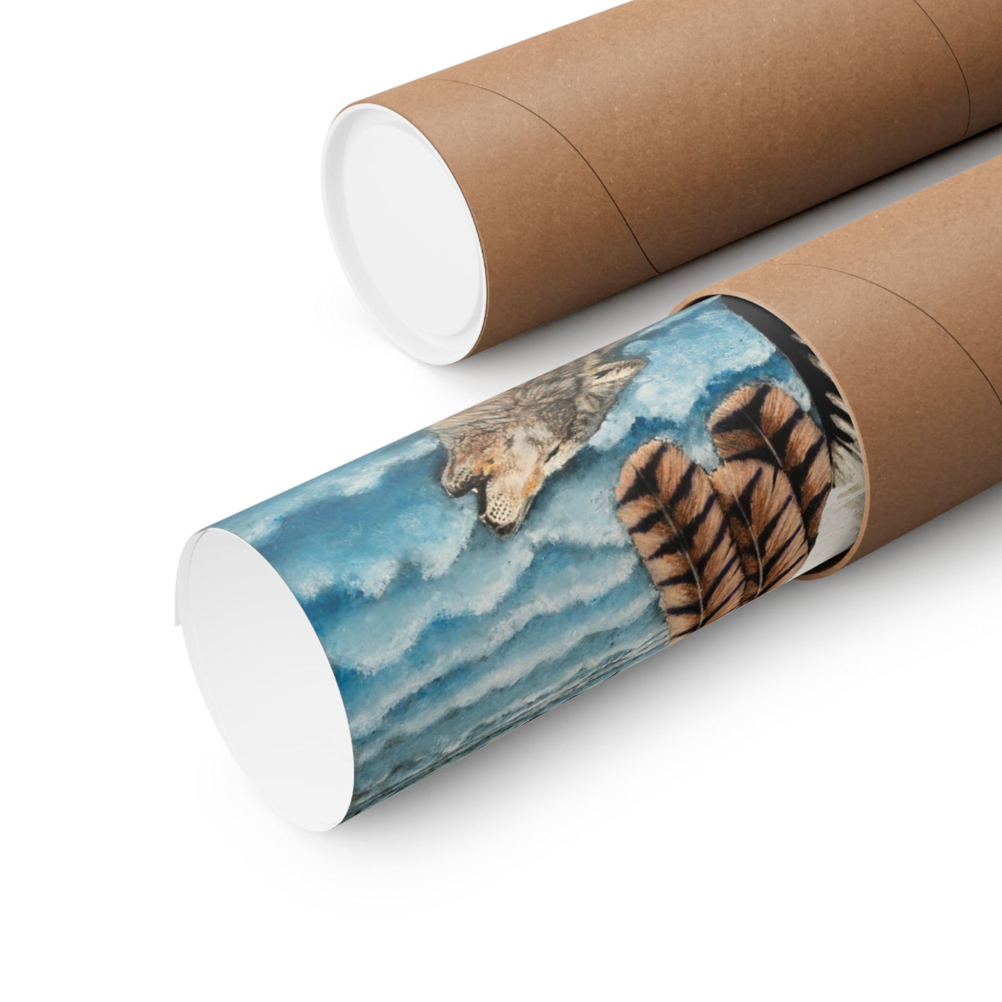 "Dream of the Chief Joseph" Nature-Inspired Matte Vertical Posters, Wildlife Art Print, Home Decor, Unique Wall Art, Gift for Nature Lovers, Eco-Friendly Artwork