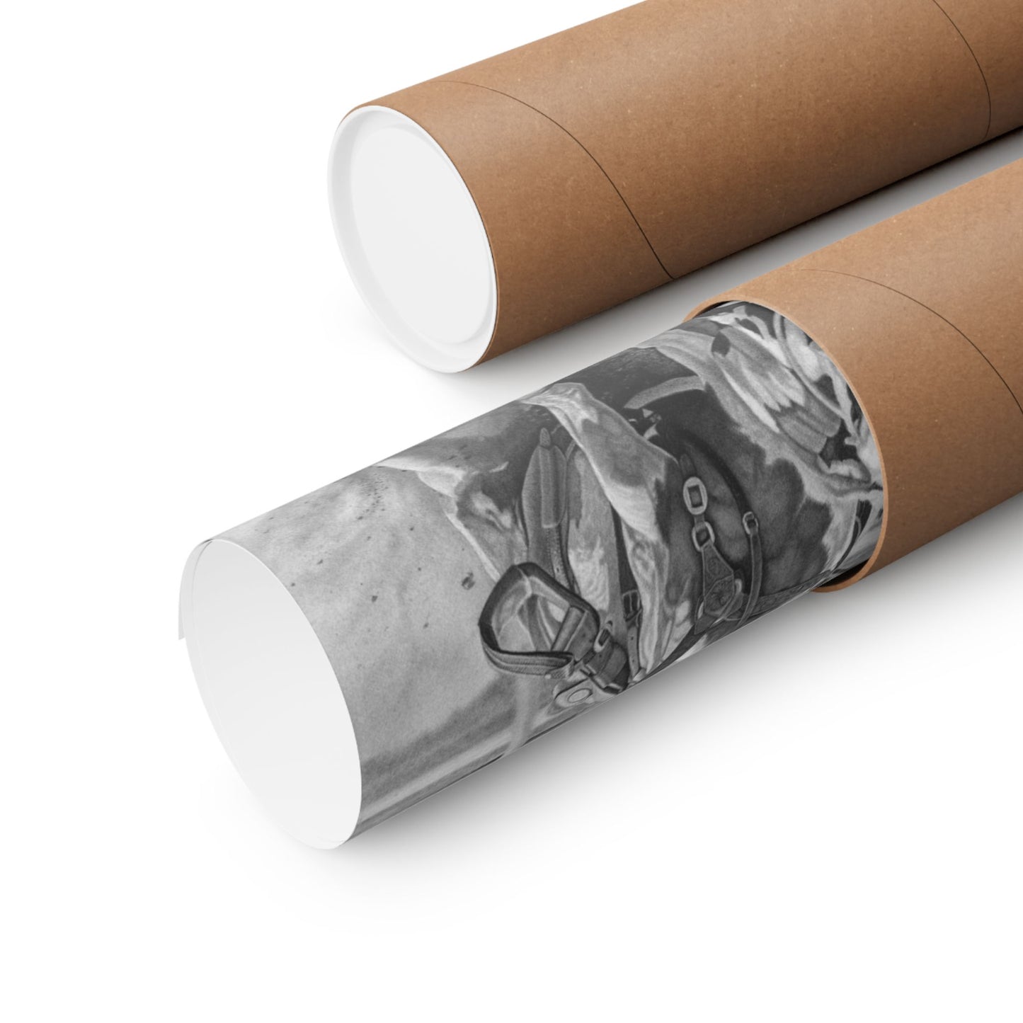 "Stone Cold Throw" Matte Vertical Posters
